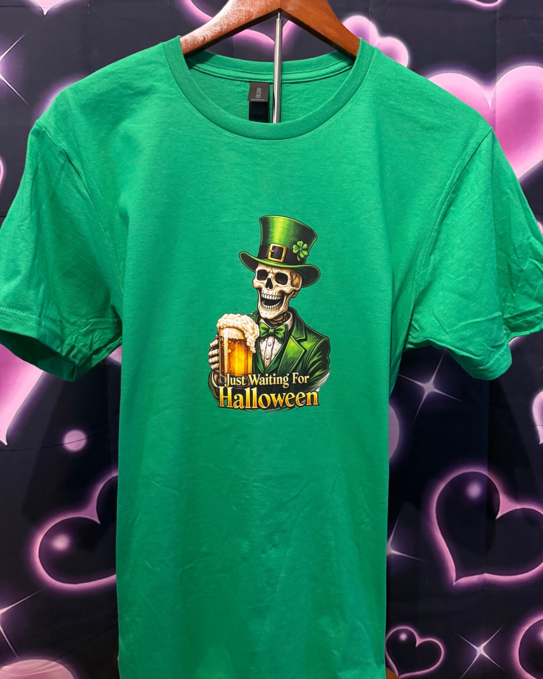 Waiting For Halloween-St Patrick’s T-Shirt