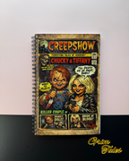 Comic Book Style-Chucky and Tiff Notebook