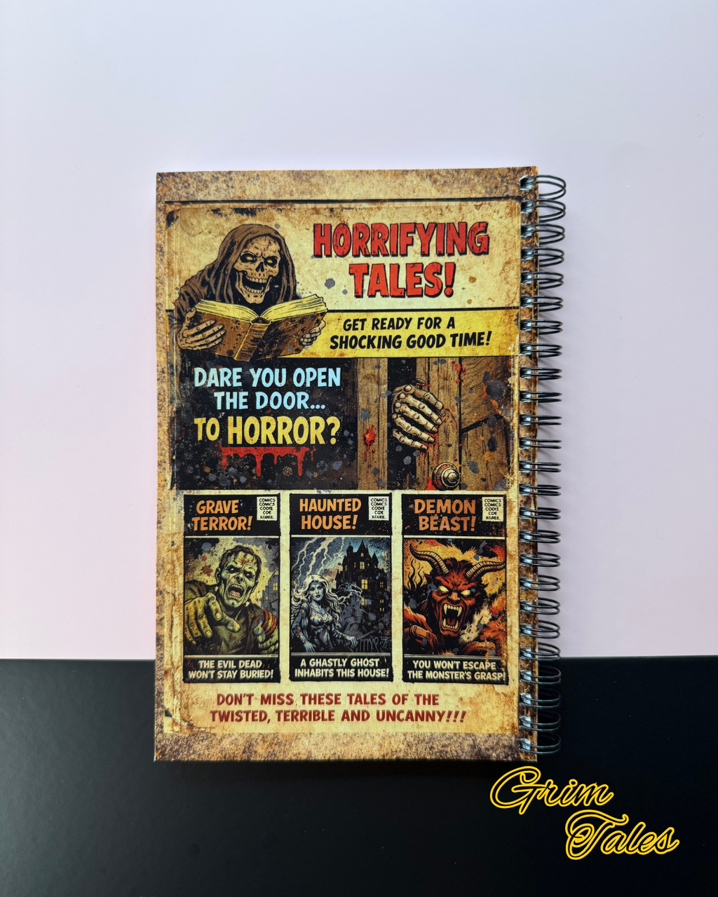 Comic Book Style-Chucky and Tiff Notebook