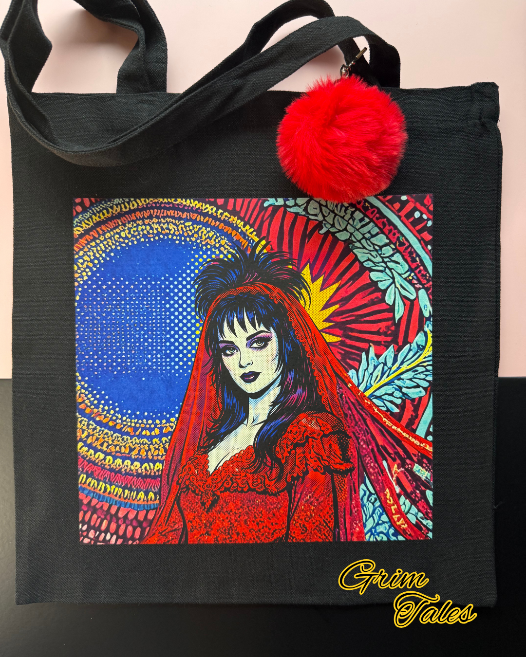Lydia Pop Art Tote Bag